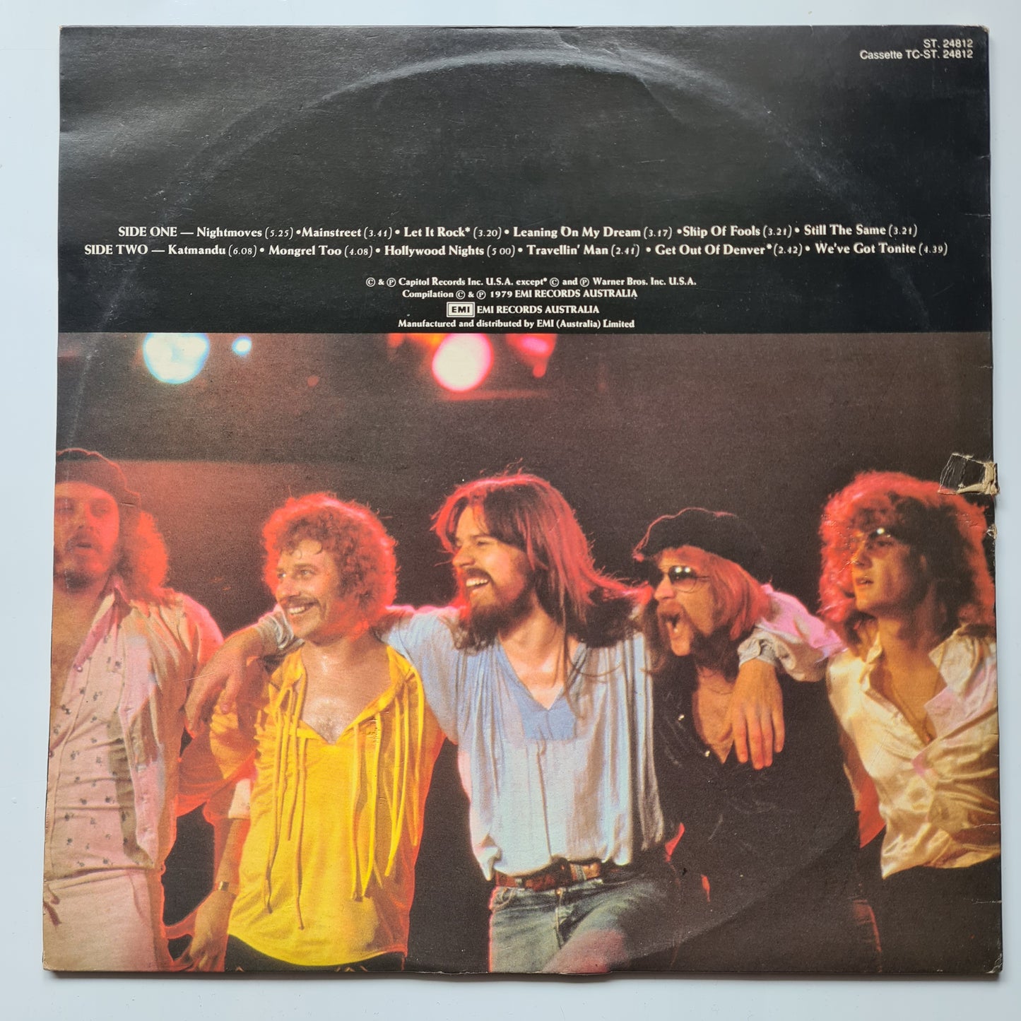 Bob Seger – The Bob Seger Collection (Greatest Hits) - 1979 (Australian Only Pressing) - Vinyl Record LP