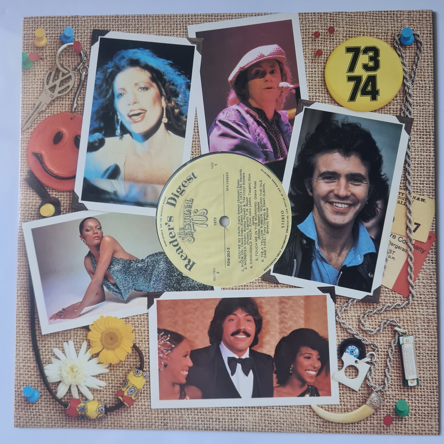 Various - Readers Digest: The Sensational '70s - 1981 - Vinyl Record 8LP BOX SET