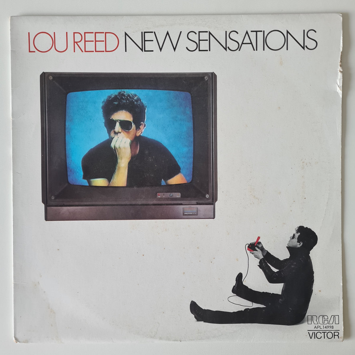 Lou Reed – New Sensations - 1984 - Vinyl Record LP