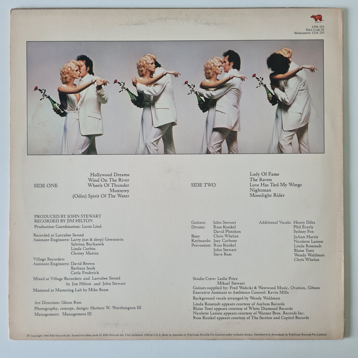John Stewart  – Dream Babies Go Hollywood - 1980 - Vinyl Record LP