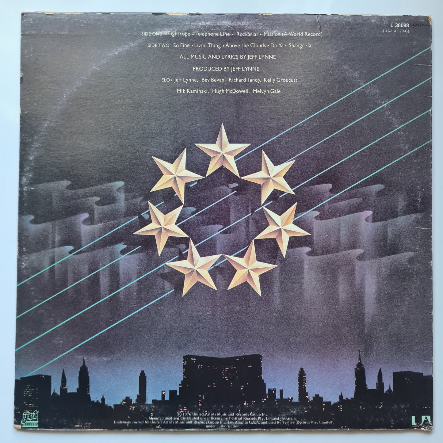 ELO – New World Record - 1976 - Vinyl Record LP