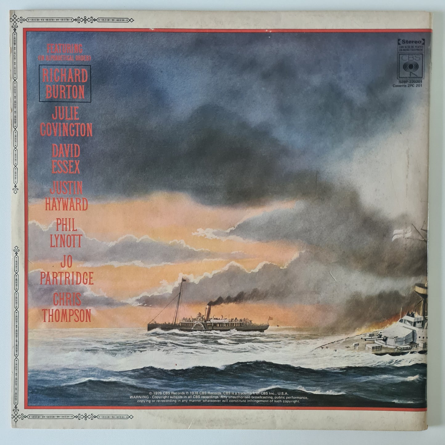 Jeff Wayne – Jeff Wayne's Musical Version Of The War Of The Worlds - 1978 (Gatefold) - Vinyl Record 2LP with booklet