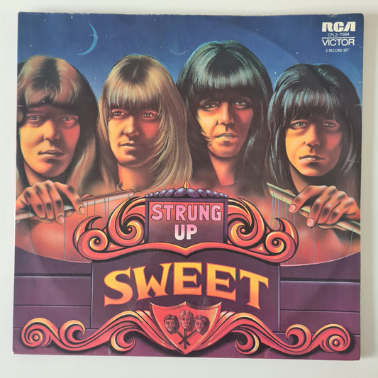 Sweet – Strung Up (Studio Album/ Live Album) - 1975 - Vinyl Record 2LP
