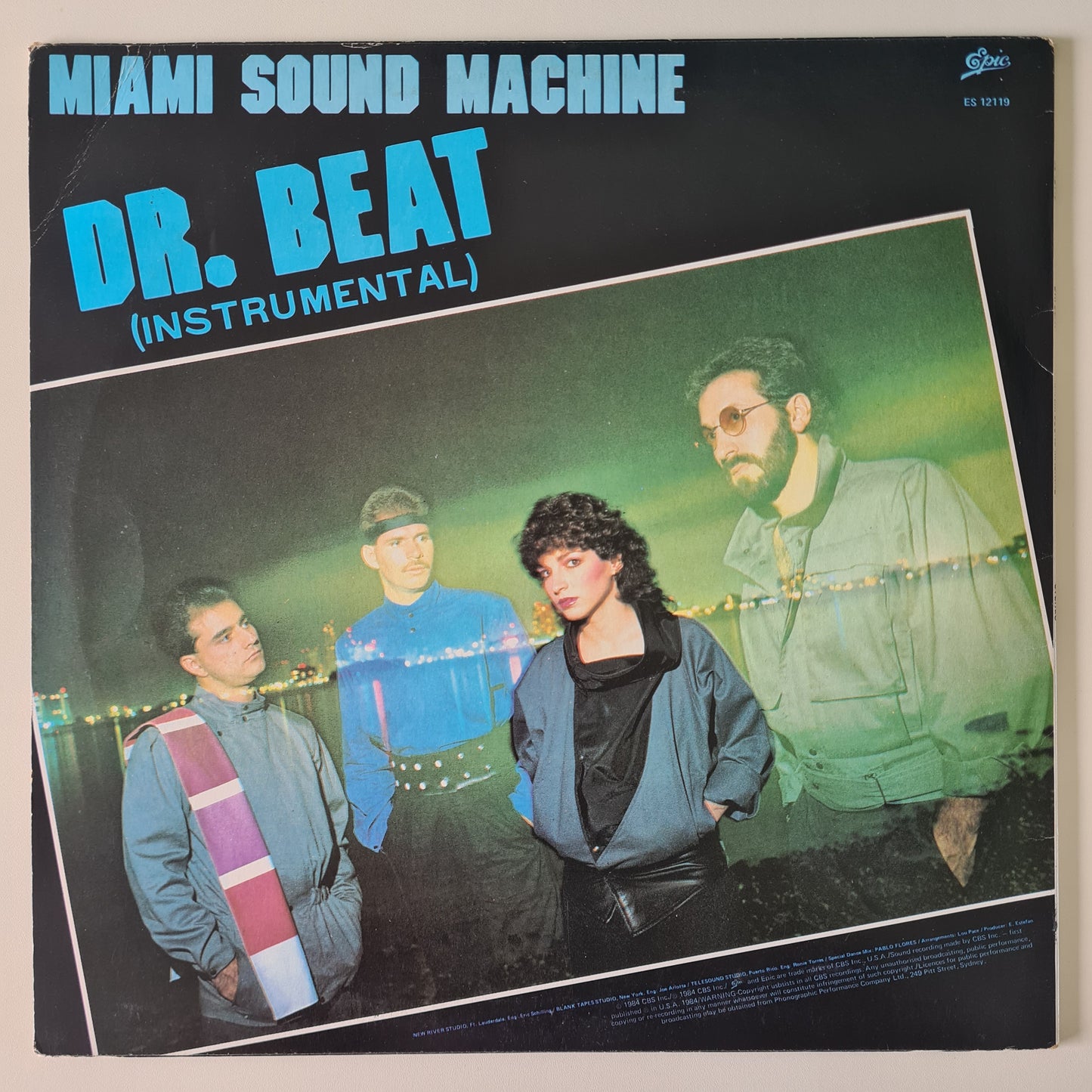 Miami Sound Machine – Dr. Beat (Extended Dance Remix) - 1984 - Vinyl Record 12" Maxi Single