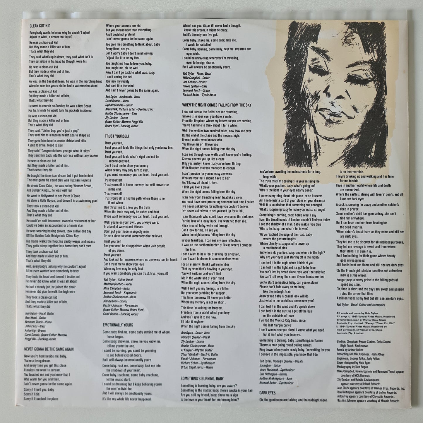 Bob Dylan – Empire Burlesque - 1985 - Vinyl Record LP