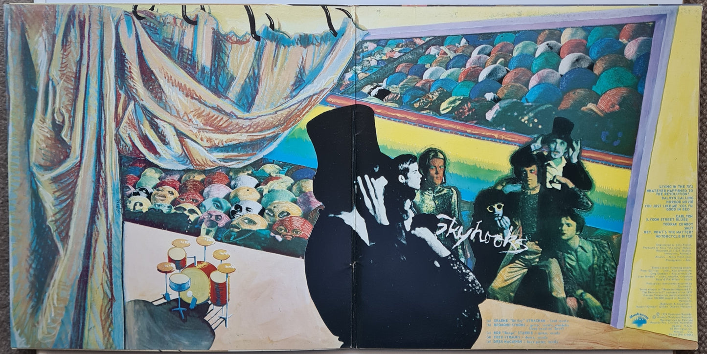 Skyhooks – Living In The 70's - 1974 (2nd Australian Pressing) - Vinyl Record LP (excellent)