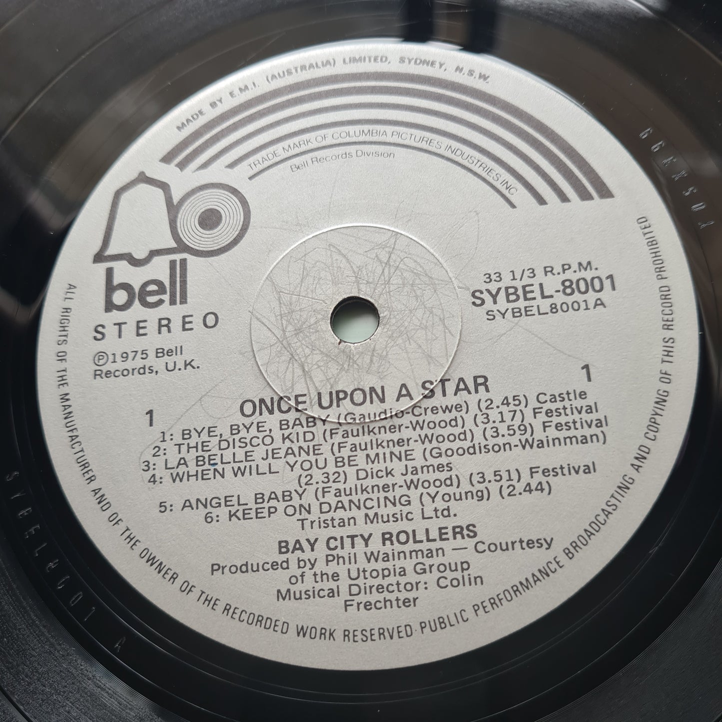 Bay City Rollers – Once Upon A Star - 1975 - Vinyl Record LP
