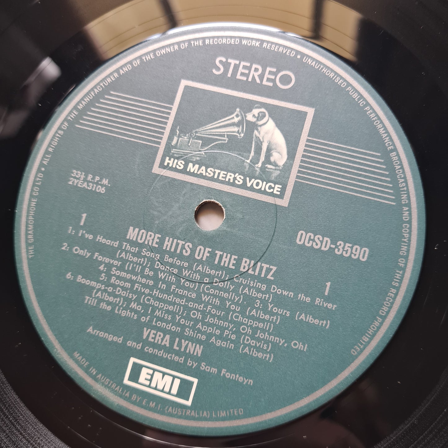 Vera Lynn – More Hits Of The Blitz - 1966 - Vinyl Record LP