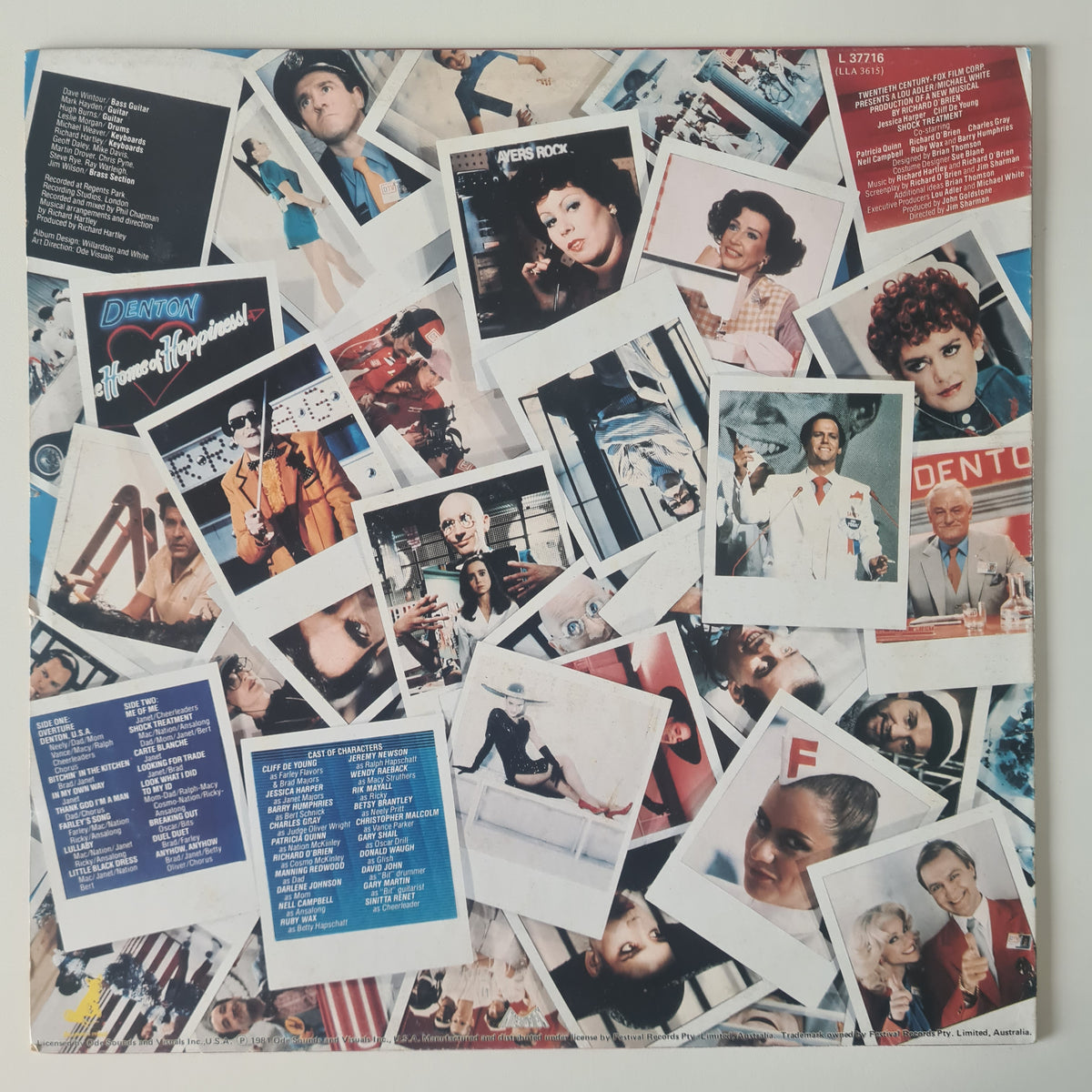 Various – Shock Treatment (Rocky Horror Sequel): Original Motion Picture Soundtrack - 1981 - Vinyl Record LP