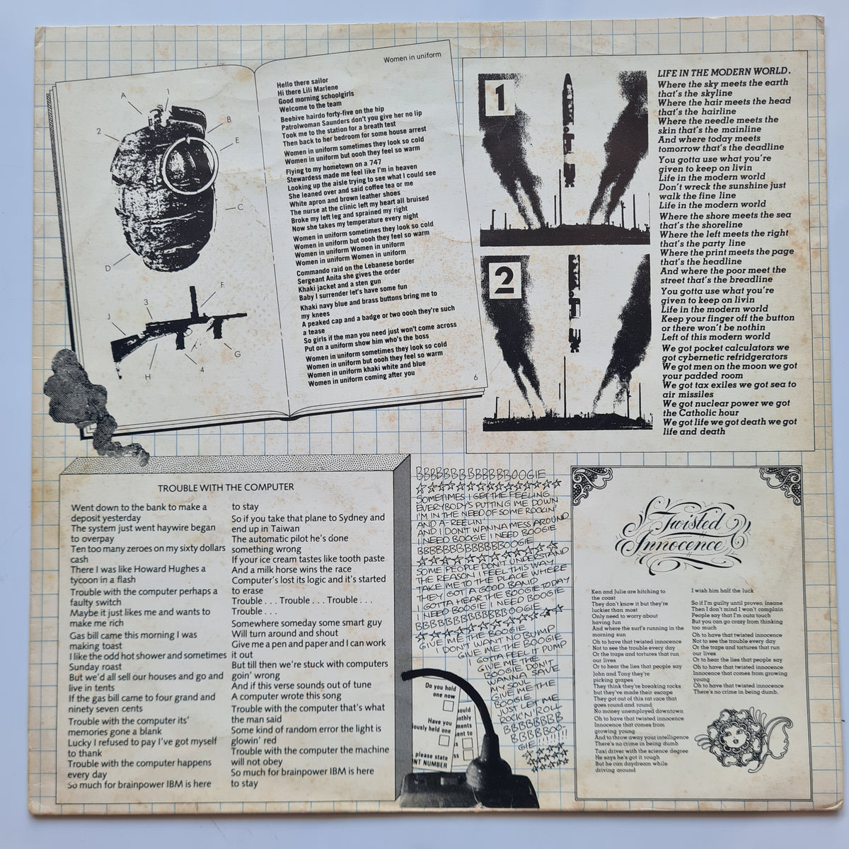 Skyhooks – Guilty Until Proven Insane - 1978 - Vinyl Record LP