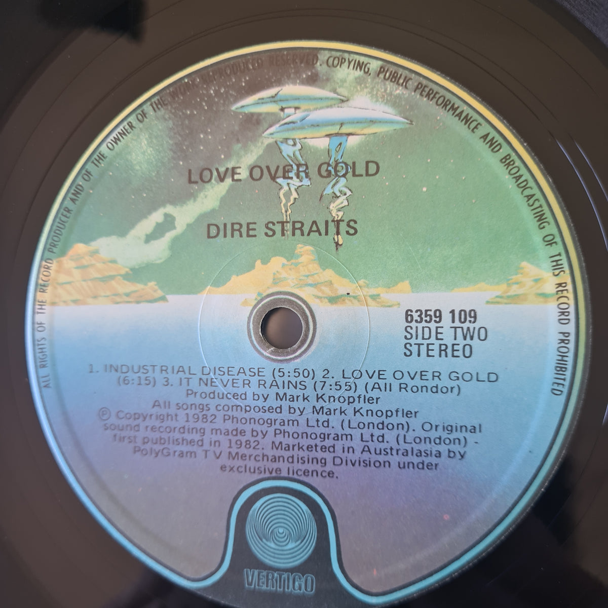 Dire Straits – Love Over Gold - 1982 - Vinyl Record LP