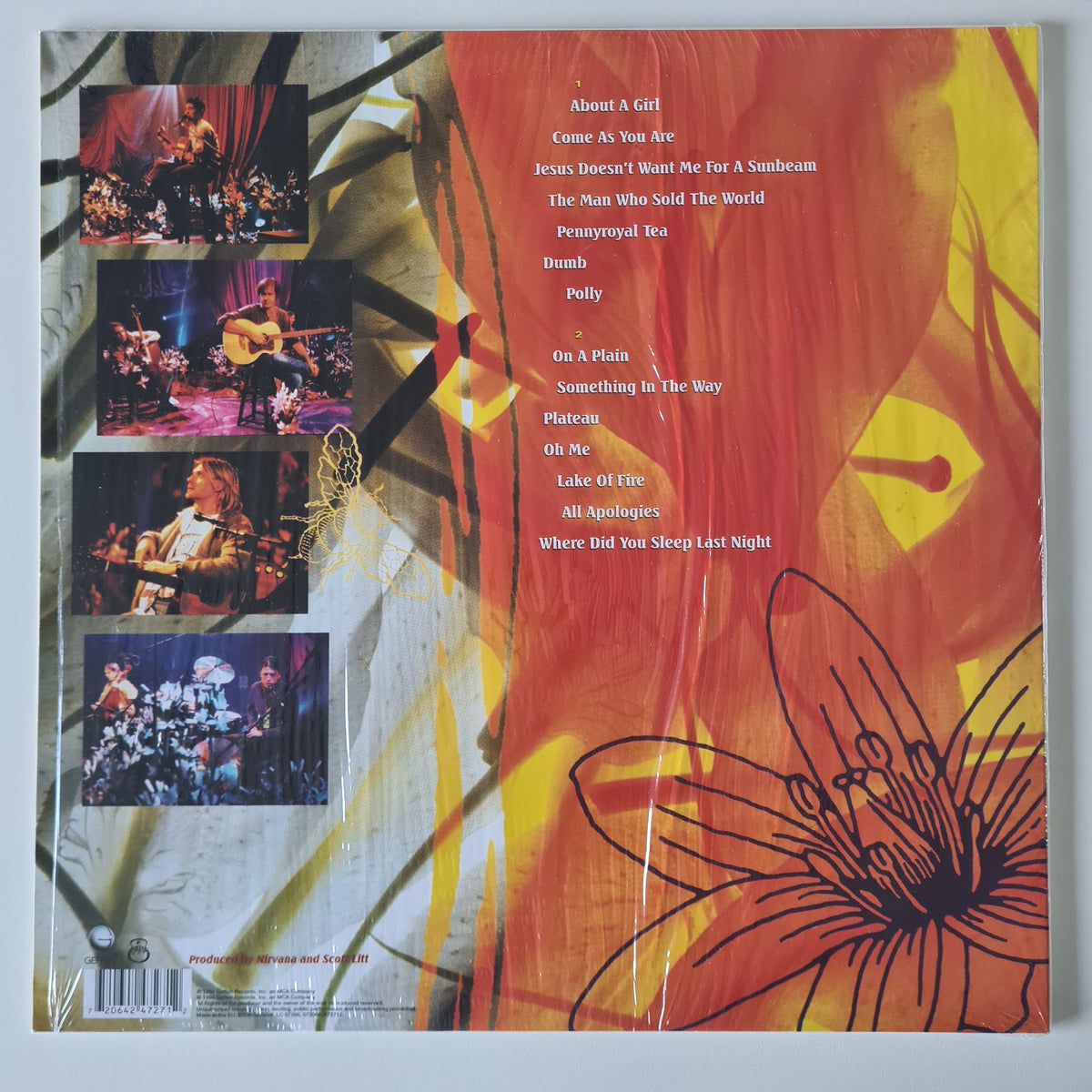 Nirvana – MTV Unplugged In New York - 1994 (2017 European Pressing) - Vinyl Record LP