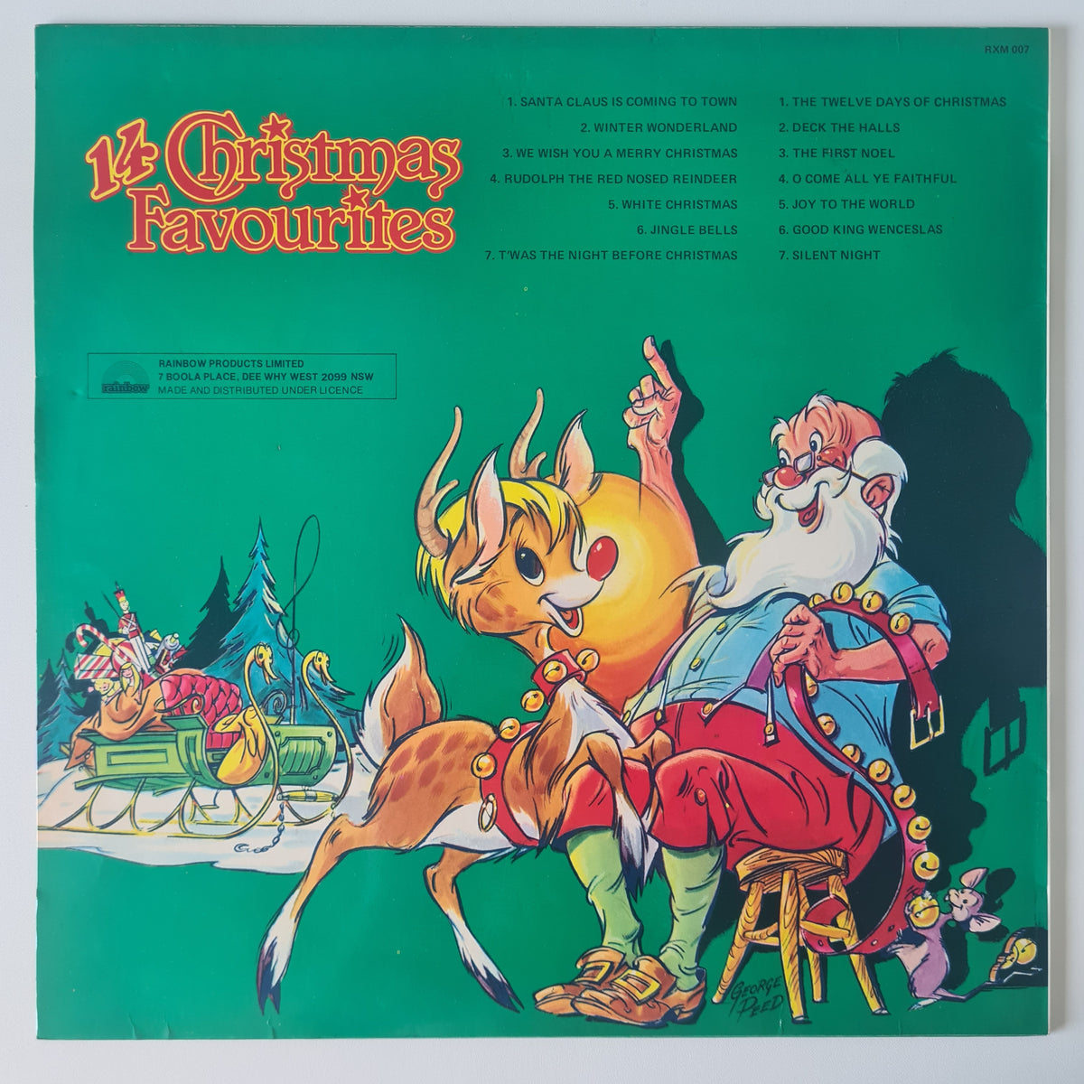 The Peppermint Candy Kids – 14 Christmas Favourites - 1970's (Australian Pressing) - Vinyl Record LP