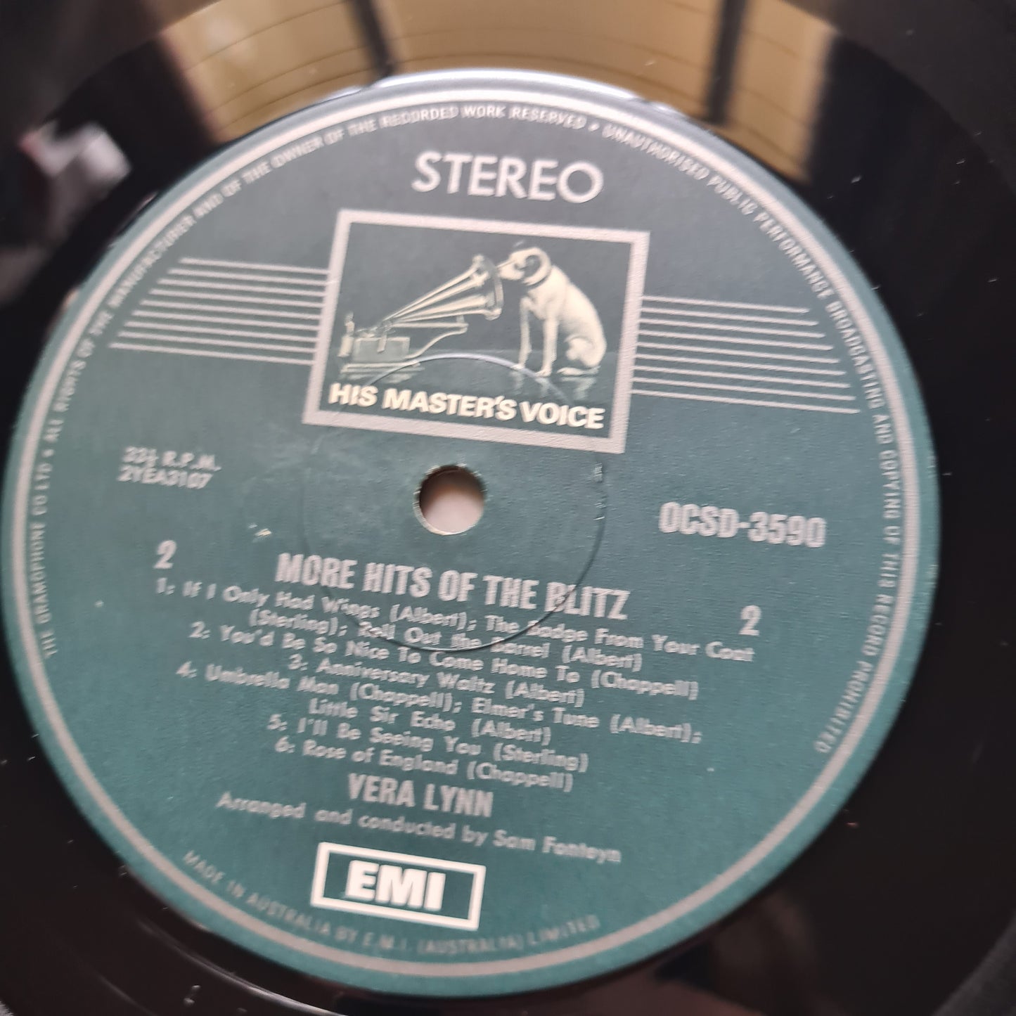 Vera Lynn – More Hits Of The Blitz - 1966 - Vinyl Record LP