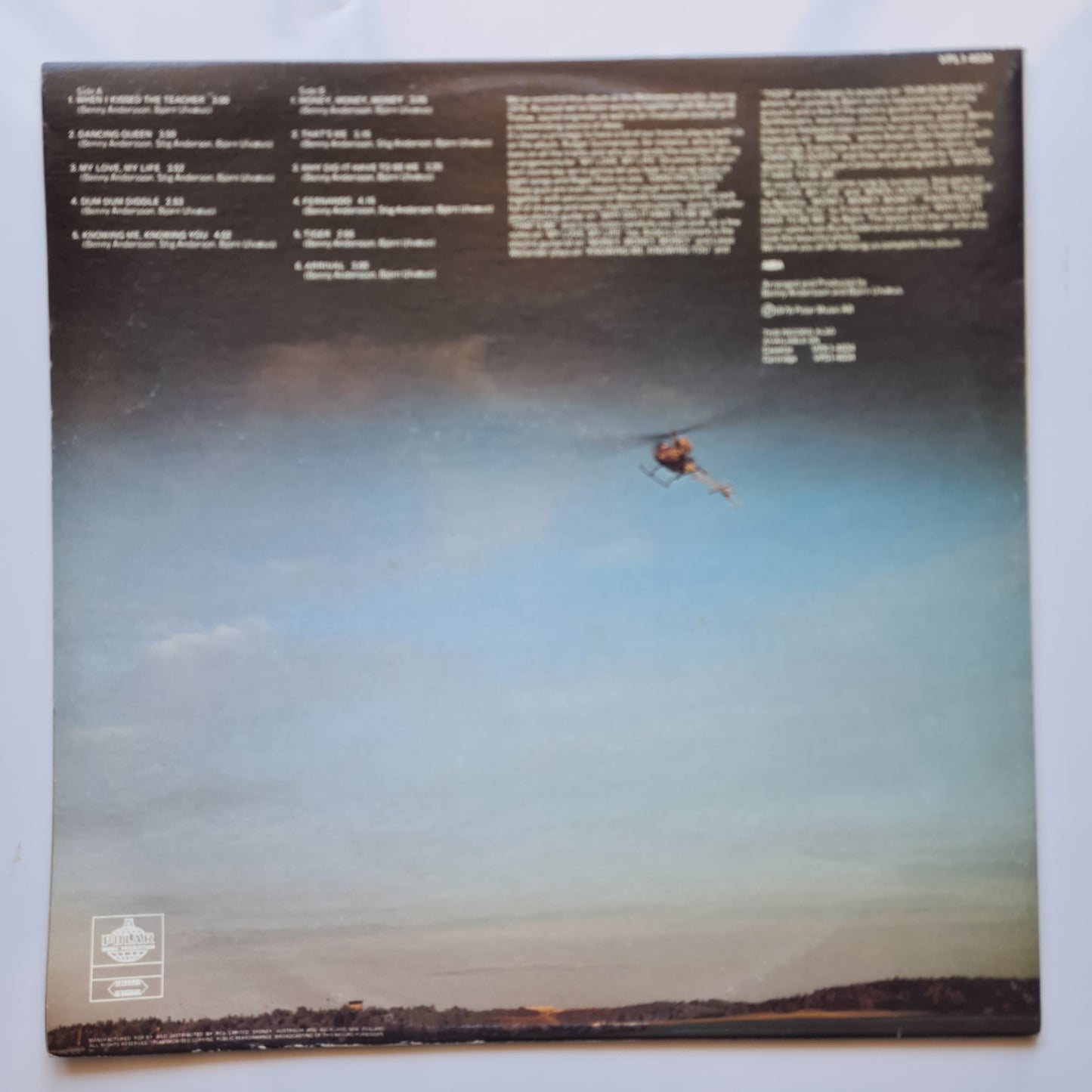 ABBA – Arrival - 1976 (Australian Pressing) - Vinyl Record LP