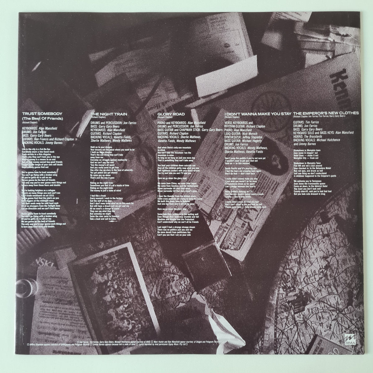 Richard Clapton – Glory Road - 1987 - Vinyl Record LP (Excellent)