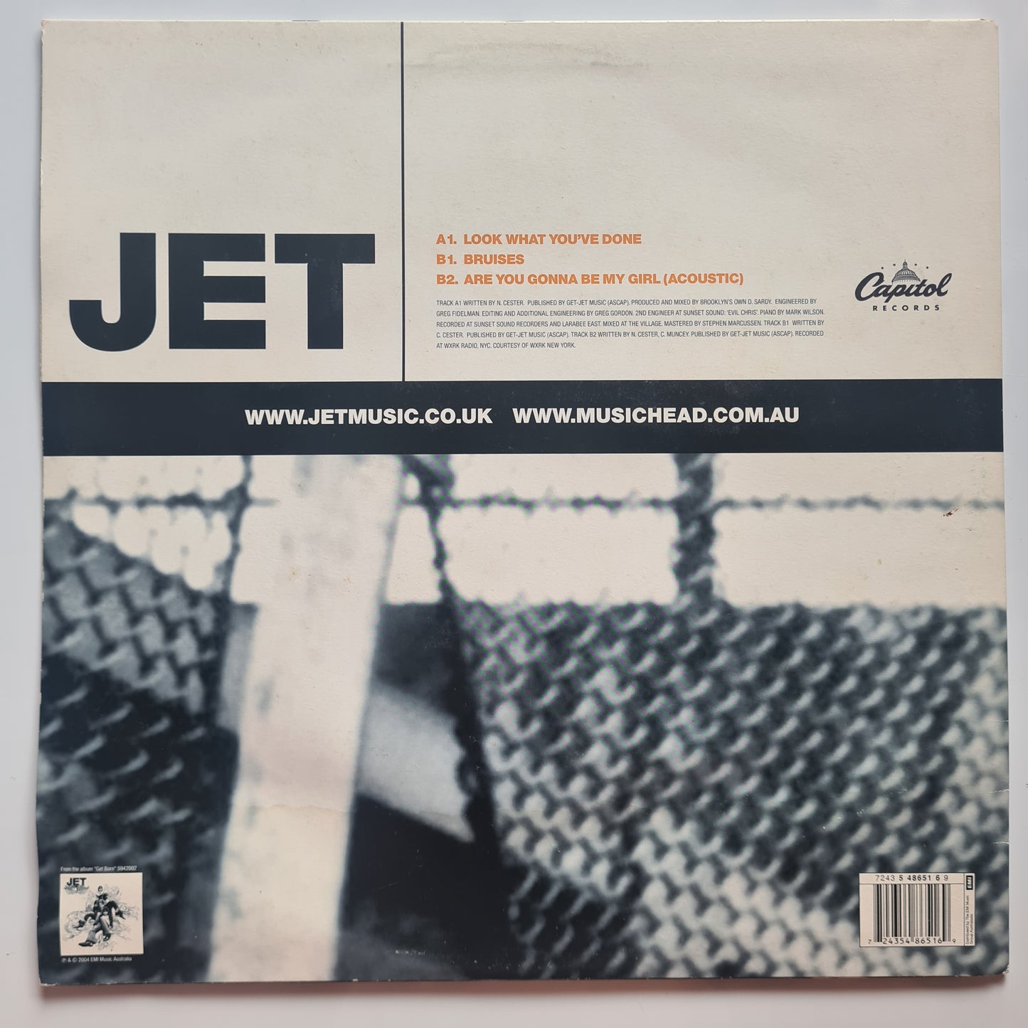 JET – Look What You've Done - 2004 (European Pressing) - Vinyl Record 12", Maxi-Single, Gatefold Sleeve