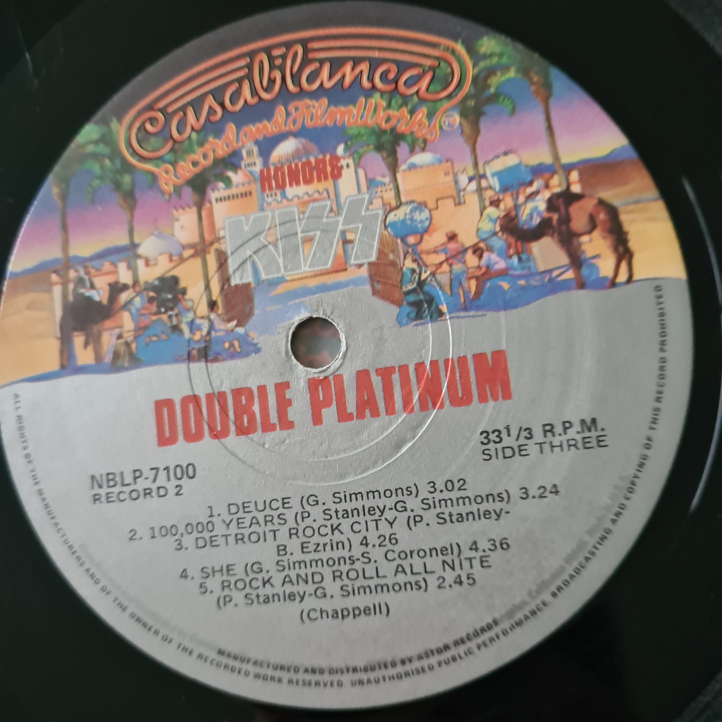KISS – Double Platinum - 1978 (Australian Pressing) - Vinyl Record 2LP