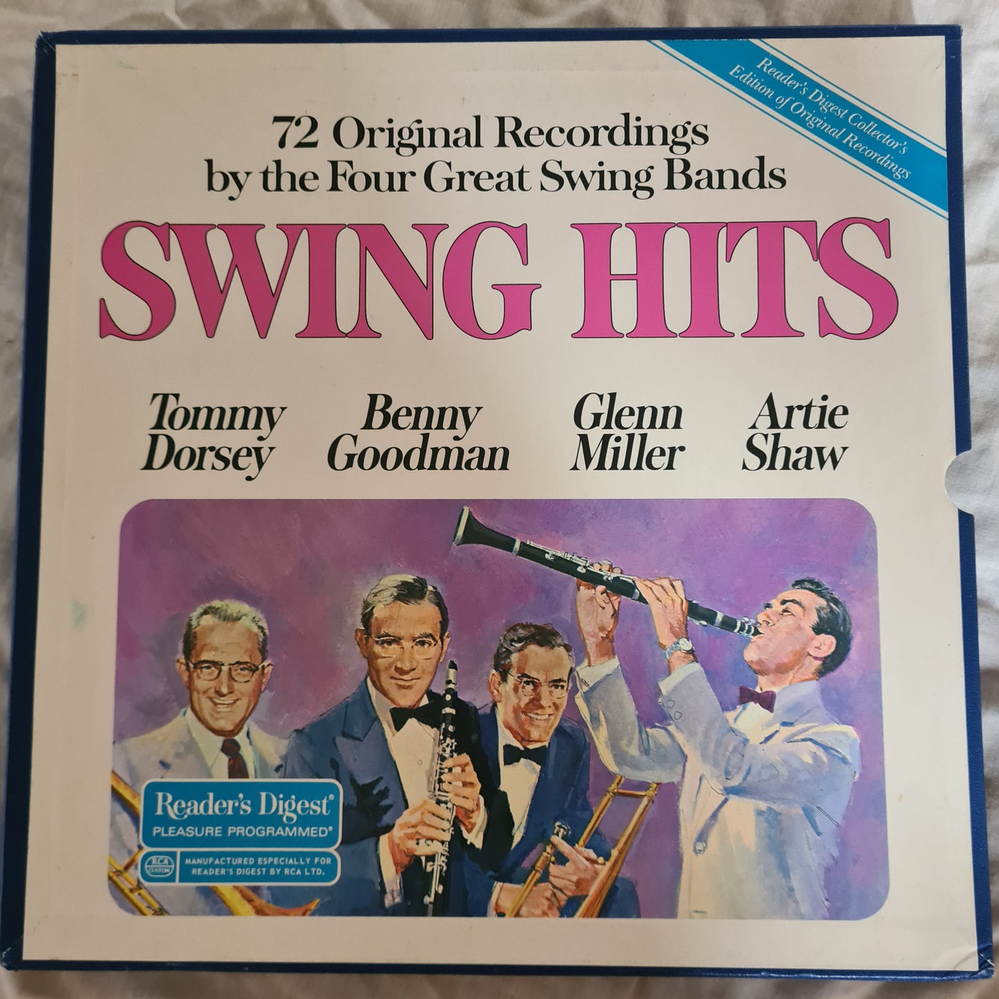 Various Artists: – Swing Hits (Tommy Dorsey, Benny Goodman, Glenn Miller, Artie Shaw) - 6 LP Vinyl Record BOX SET