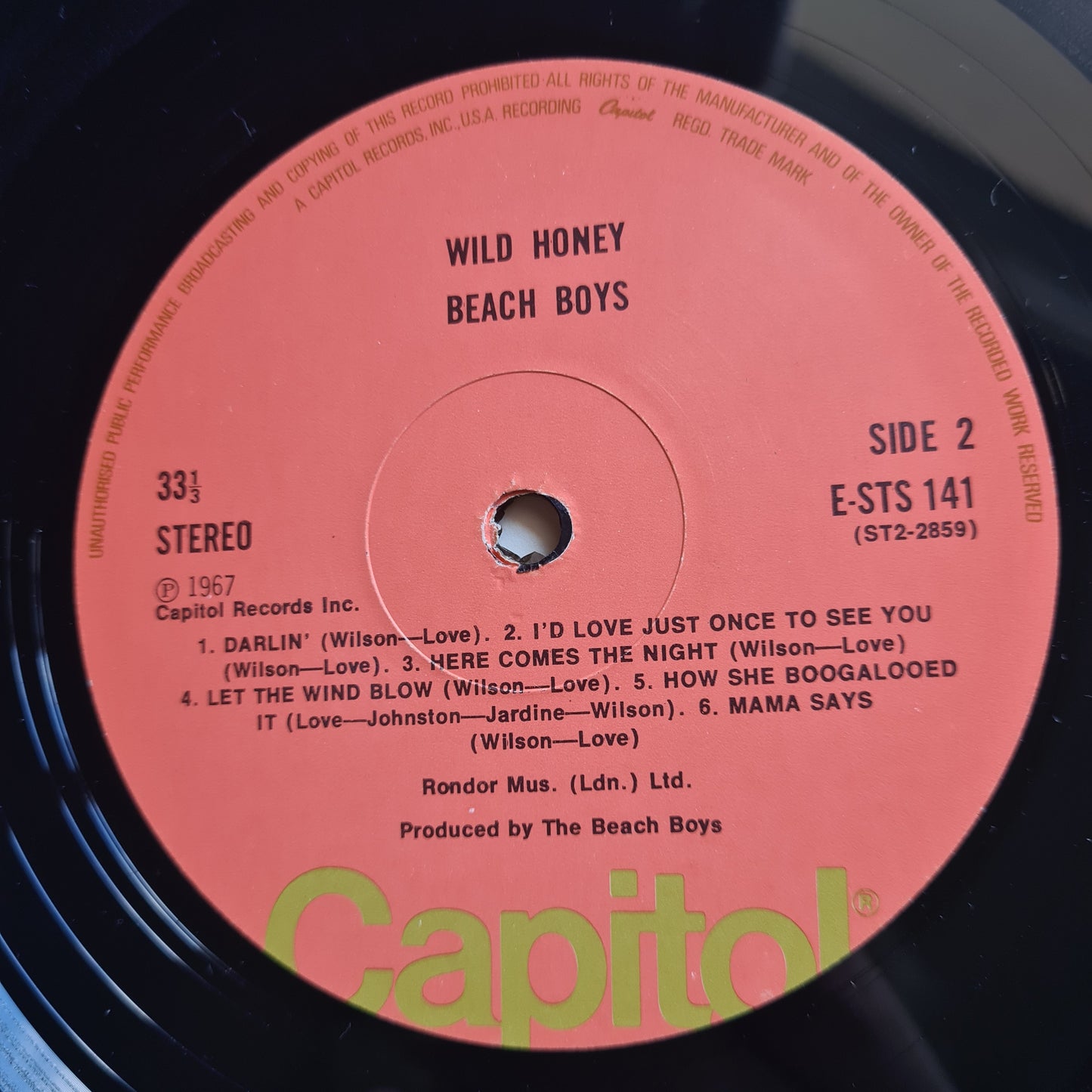 The Beach Boys – Wild Honey / Friends - 1975 (UK Gatefold Pressing) - 2LP Vinyl Record