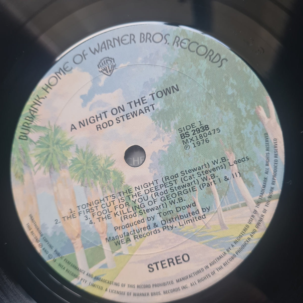 Rod Stewart – A Night On The Town - 1976 - Vinyl Record LP