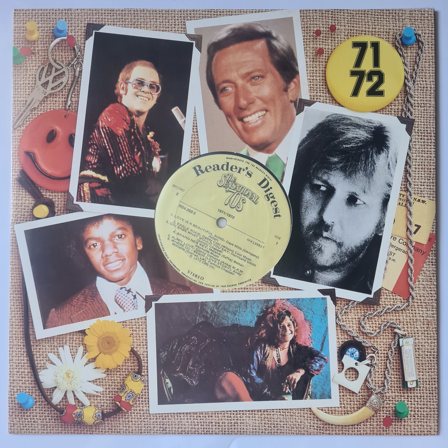 Various - Readers Digest: The Sensational '70s - 1981 - Vinyl Record 8LP BOX SET