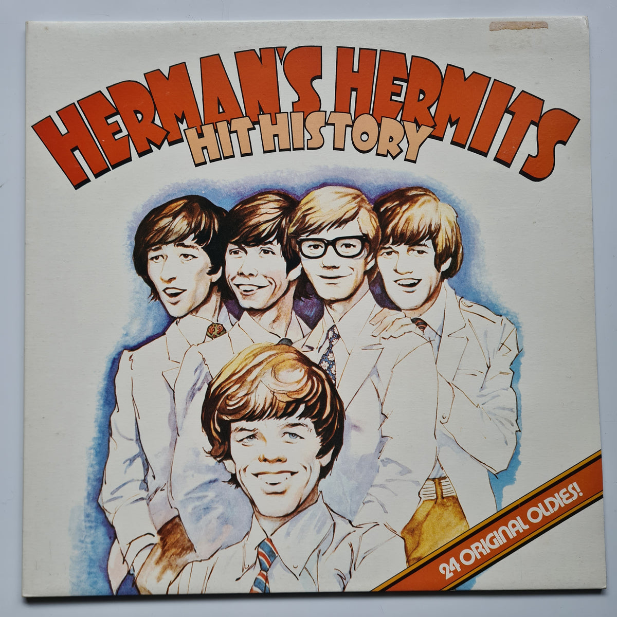 Herman's Hermits – Hit History: 24 Original Oldies - 1980 - Vinyl Record LP