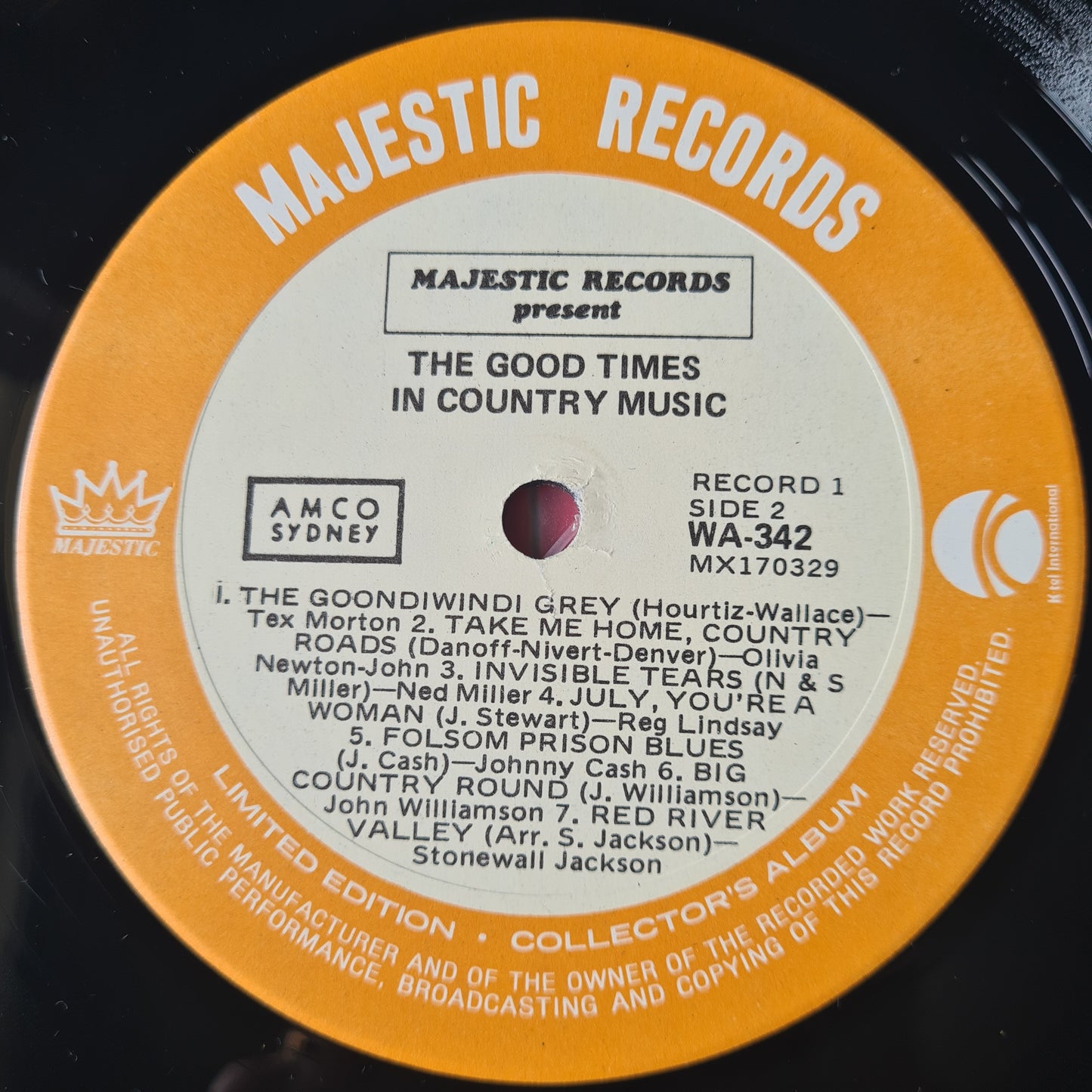 Various - The Good Times In Country Music - Vinyl Record 2LP