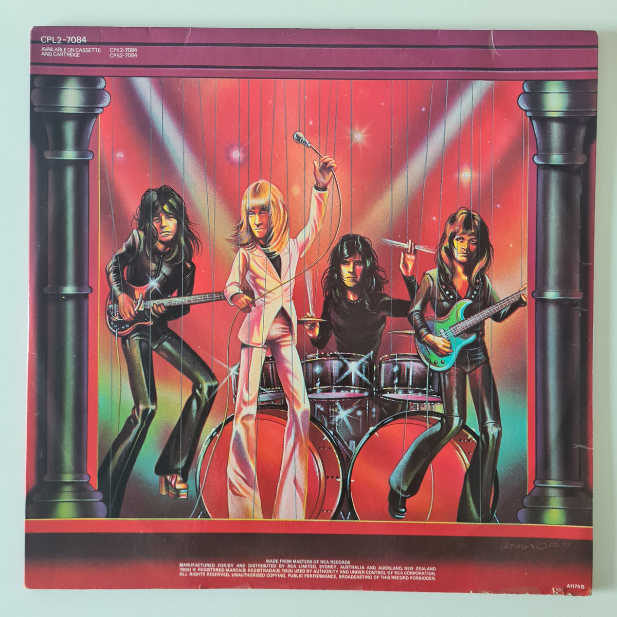Sweet – Strung Up (Studio Album/ Live Album) - 1975 - Vinyl Record 2LP