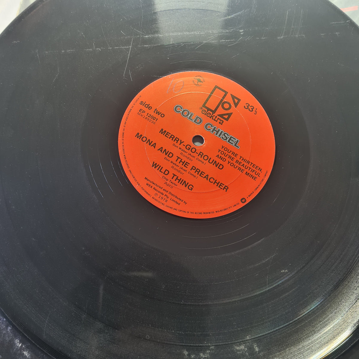 Cold Chisel – You're Thirteen, You're Beautiful And You're Mine - 1978 - Vinyl Record EP