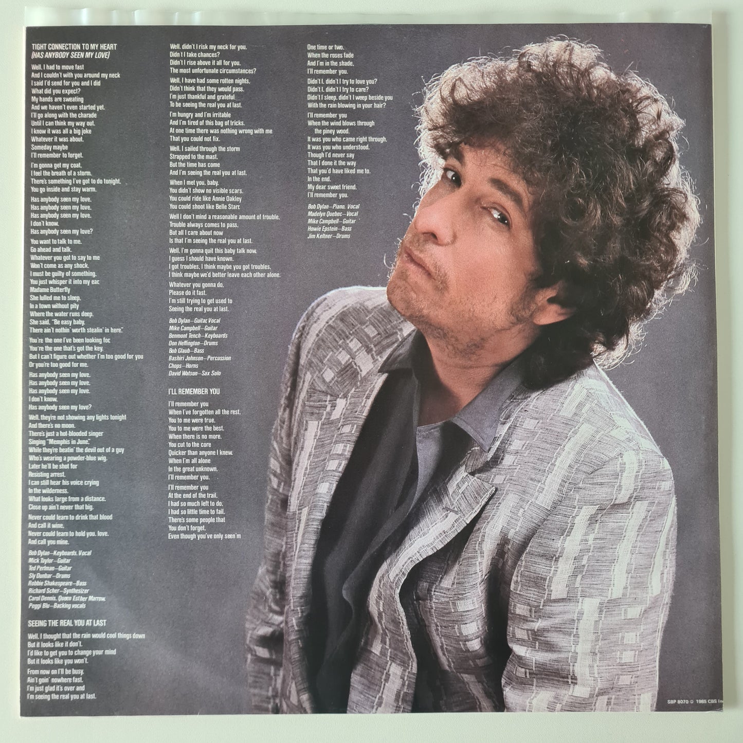 Bob Dylan – Empire Burlesque - 1985 - Vinyl Record LP
