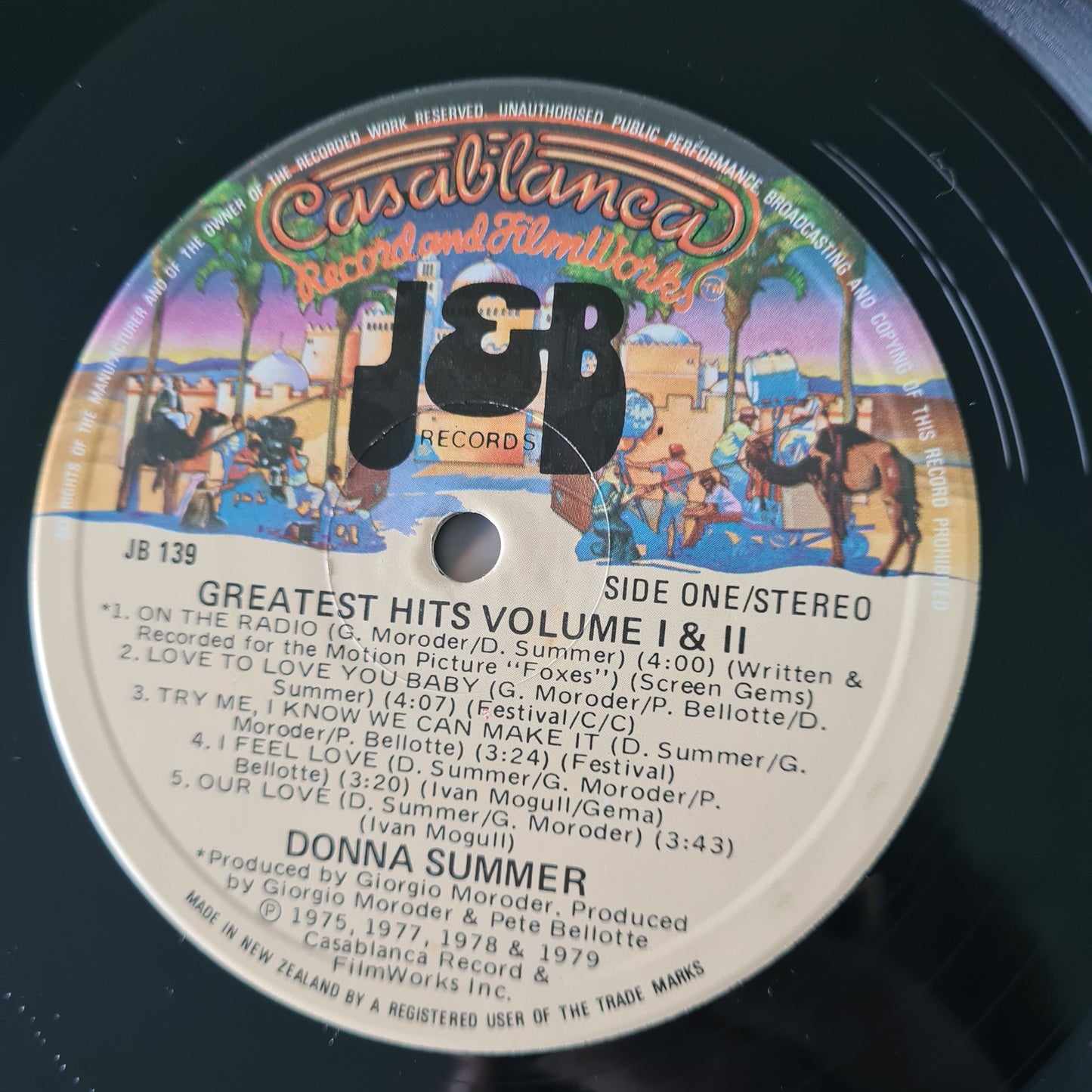 Donna Summer – Greatest Hits: Volume I & II (New Zealand Press) - 1979 - Vinyl Record 2LP