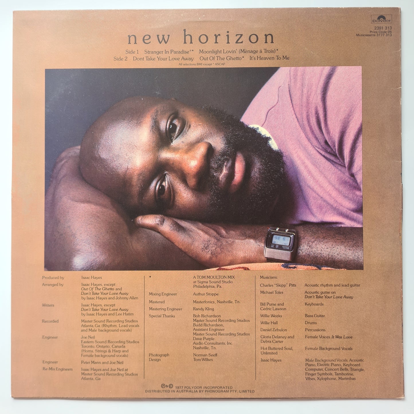 Isaac Hayes – New Horizon - 1977 - Vinyl Record LP