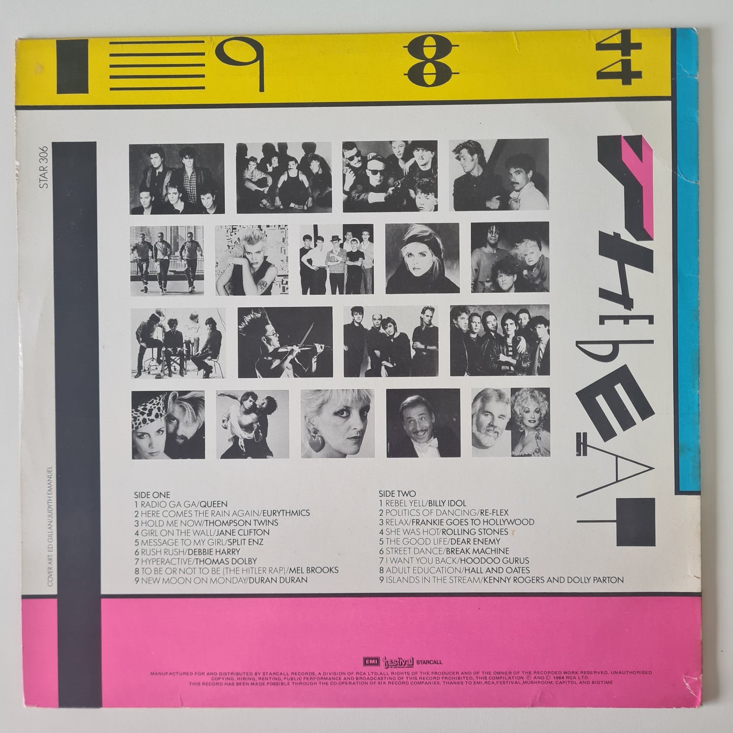 Various Artists – 1984 The Beat - 1984 (Australian Only Pressing) - Vinyl Record LP (near mint)