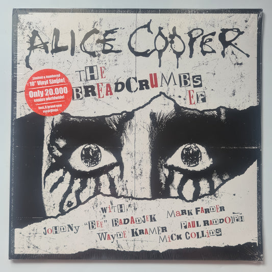 Alice Cooper – The Breadcrumbs EP - 2019 (Limited Edition Numbered European Pressing, Only 20,000 Worldwide) - Vinyl Record 10" EP (Brand New Sealed) by Sound Hound Records