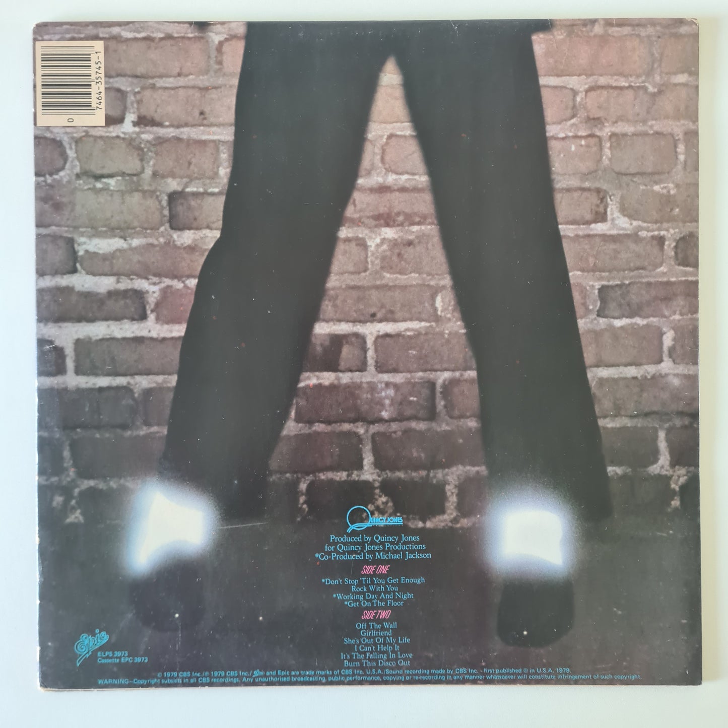 Michael Jackson – Off The Wall - 1979 (First Australian Pressing with RARE original Poster)- Vinyl Record LP