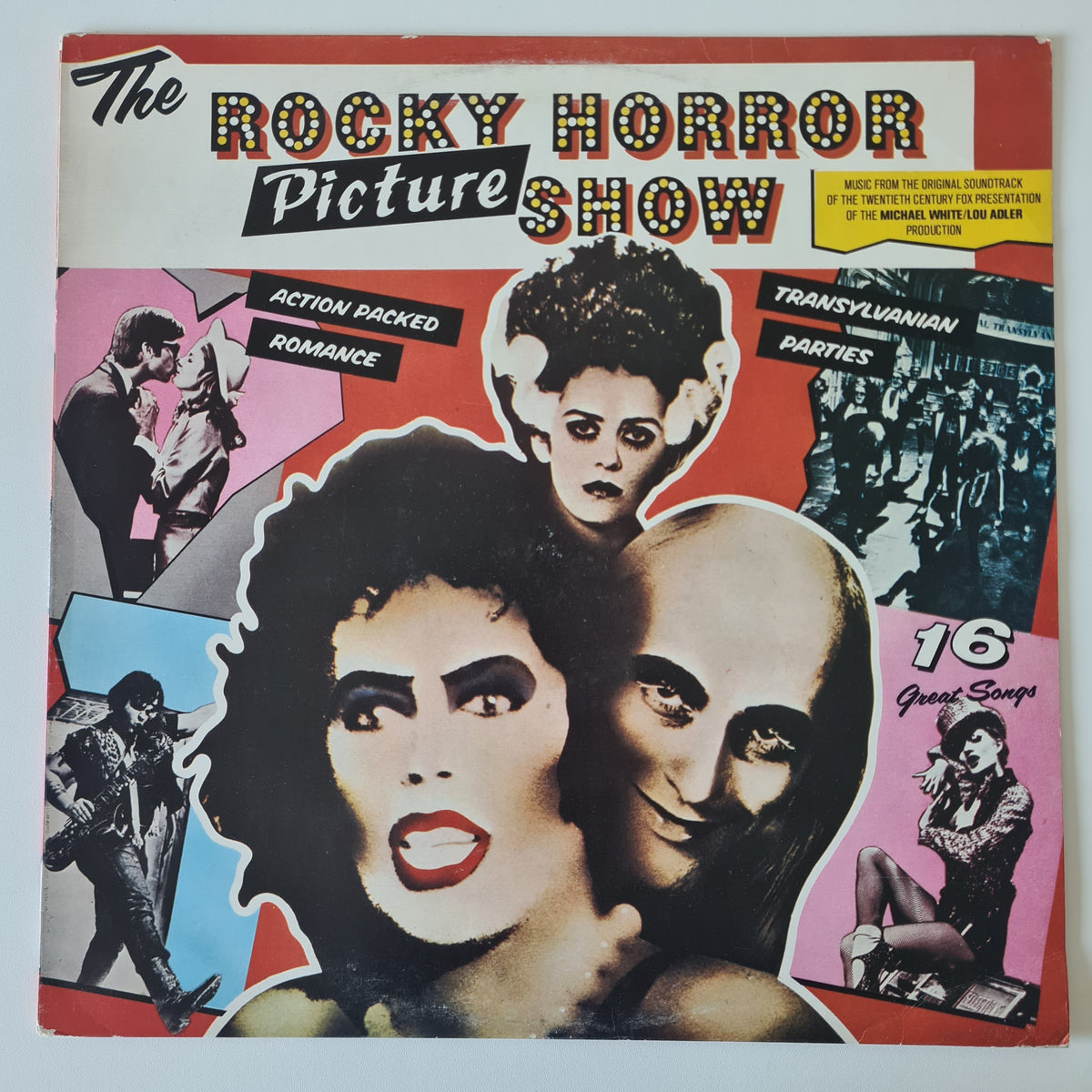 Various (Tim Curry, Meat Loaf, Richard O'Brien) - The Rocky Horror Picture Show - 1975 (1977 Australian Pressing)- Vinyl Record LP