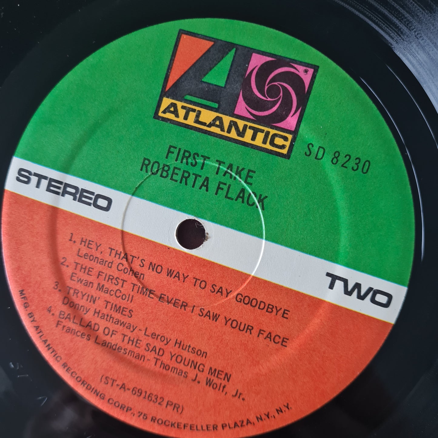 Roberta Flack – First Take - 1969 (USA Pressing) - Vinyl Record LP