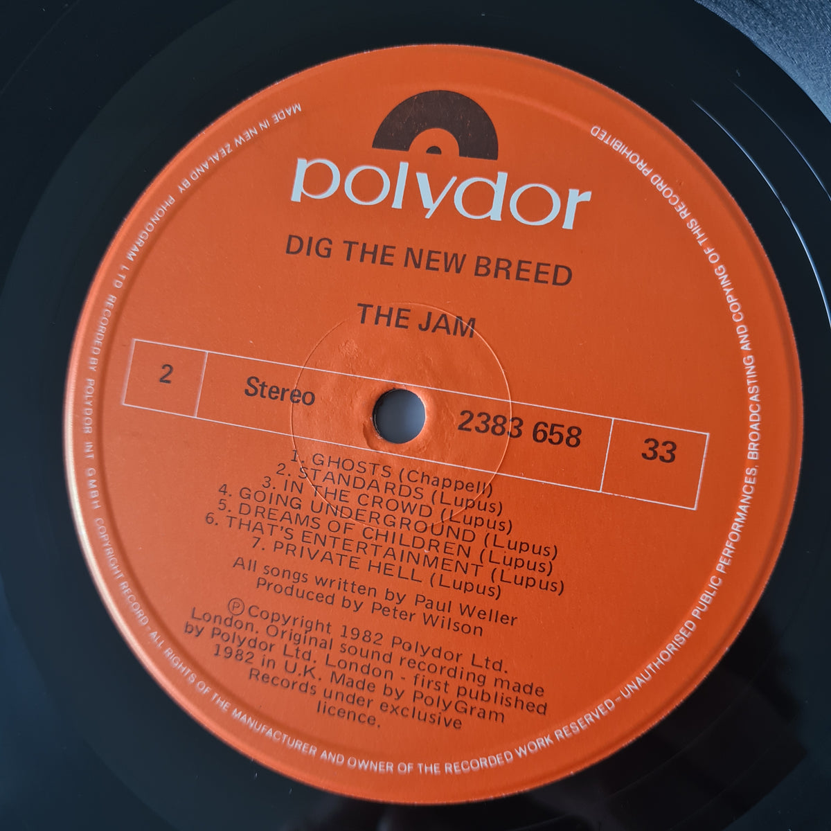 The Jam – Dig The New Breed - 1982 - Vinyl Record LP