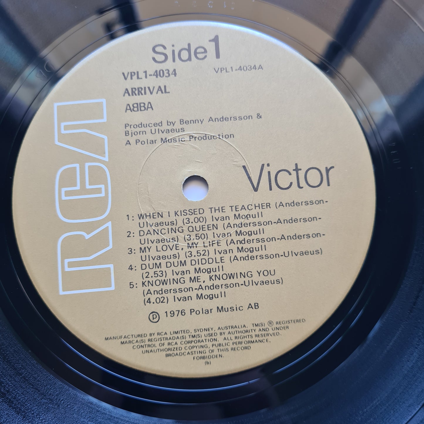 ABBA – Arrival - 1976 (Australian Pressing) - Vinyl Record LP