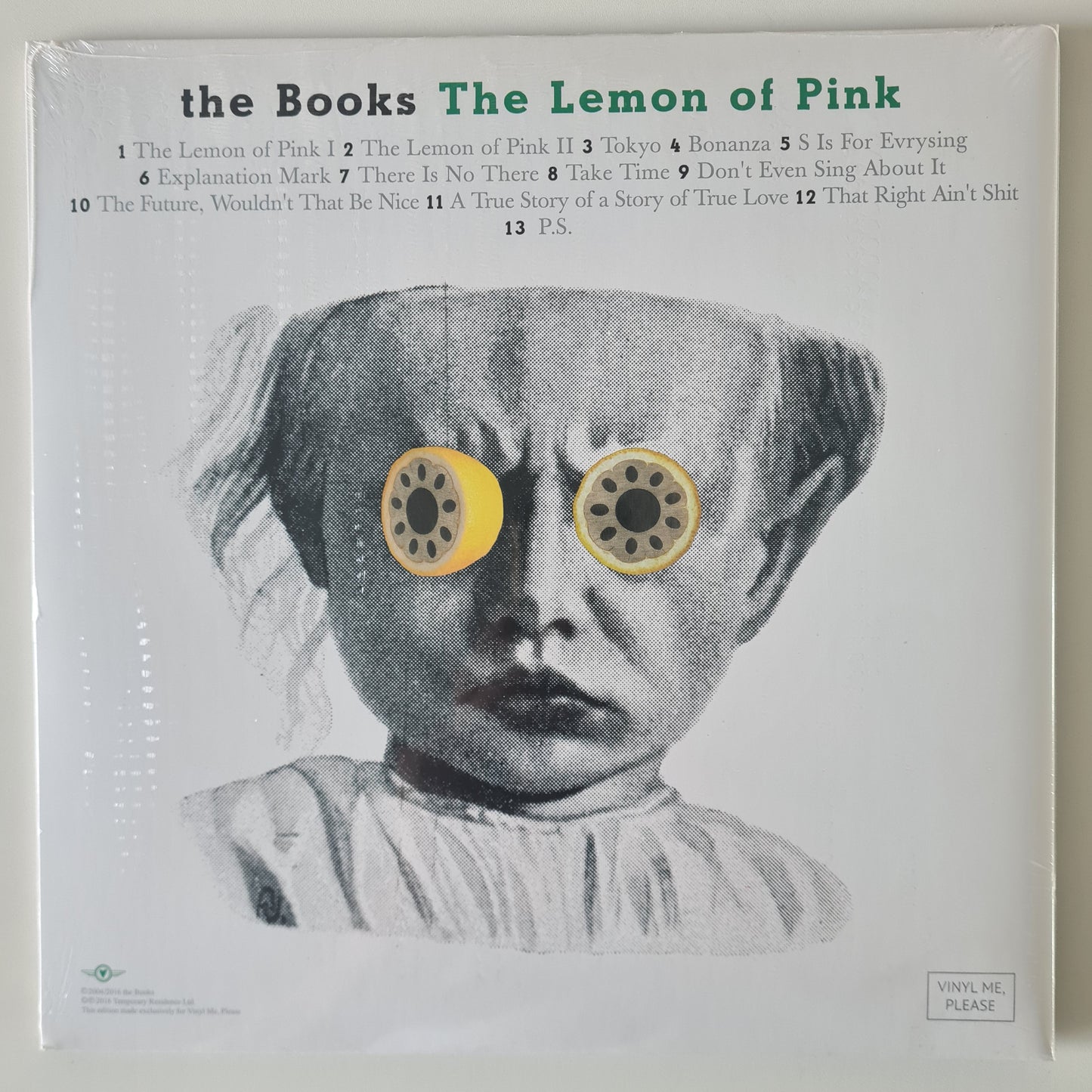 The Books – The Lemon Of Pink - 2003 (2016 Club Edition: Limited Edition Reissue, Yellow w/ Pink Splatter Vinyl USA Pressing) - Vinyl Record LP