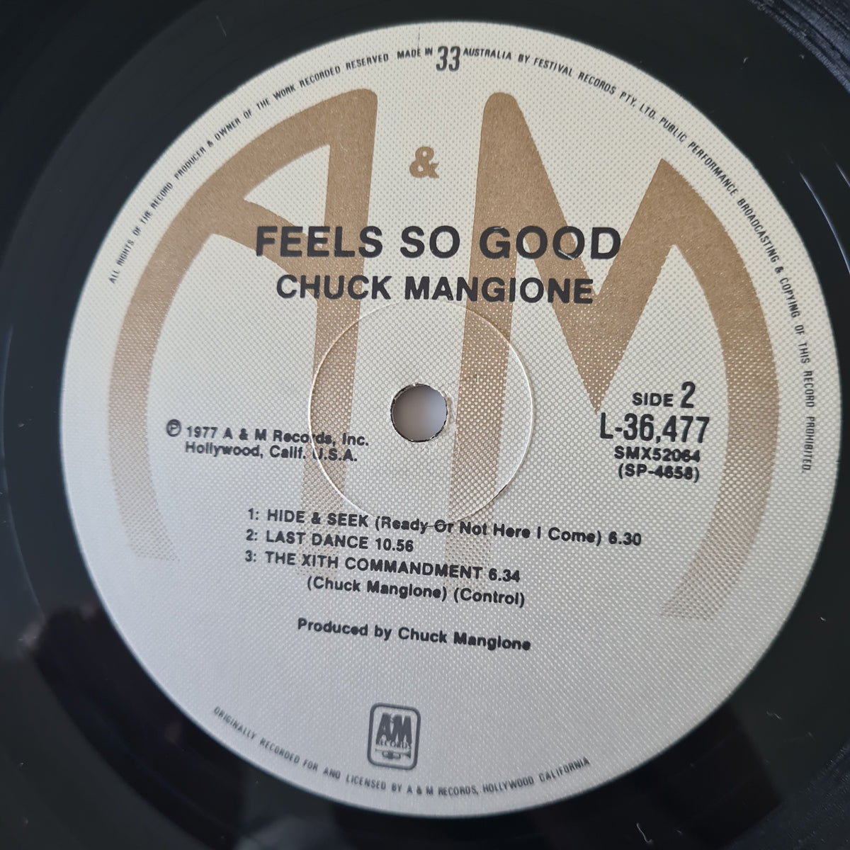 Chuck Mangione – Feels So Good - 1977 - Vinyl Record LP (near mint)