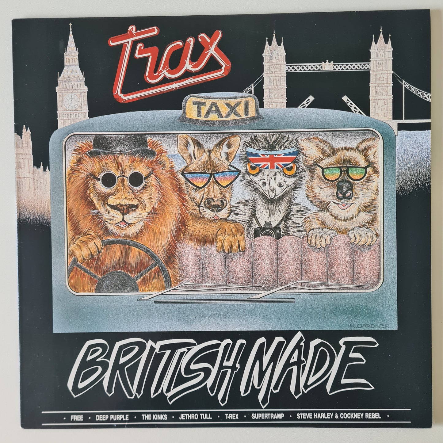 Various Artists – Trax: British Made - 1989 (Australian Only Pressing) - Vinyl Record LP