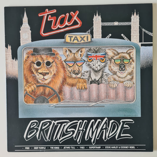 Various Artists – Trax: British Made - 1989 (Australian Only Pressing) - Vinyl Record LP