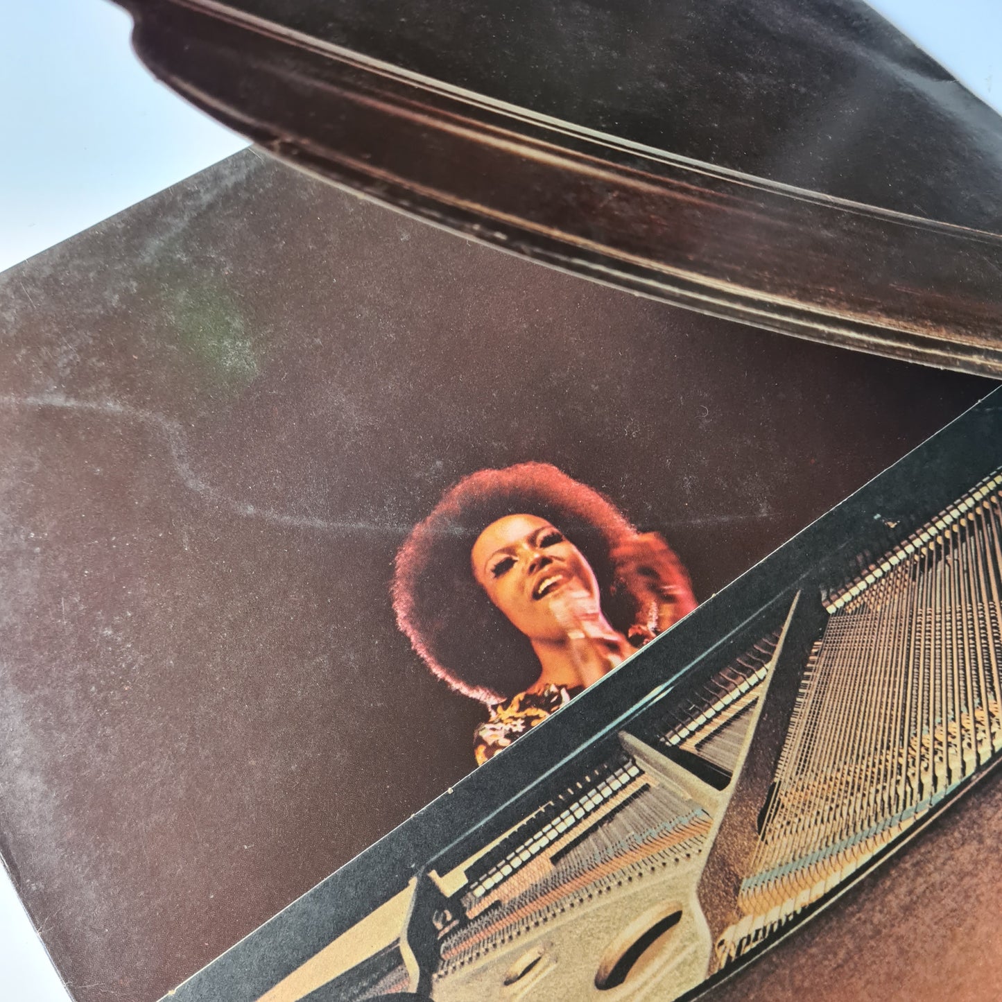 Roberta Flack – Killing Me Softly - 1973 - Vinyl Record LP (Folding Piano Cover)