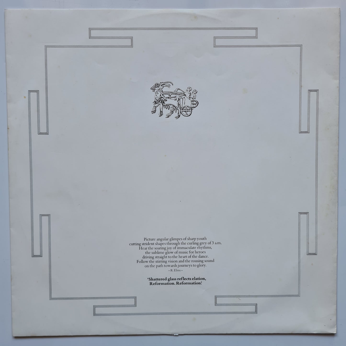 Spandau Ballet - Journeys To Glory (Debut Album) - 1981 - Vinyl Record LP