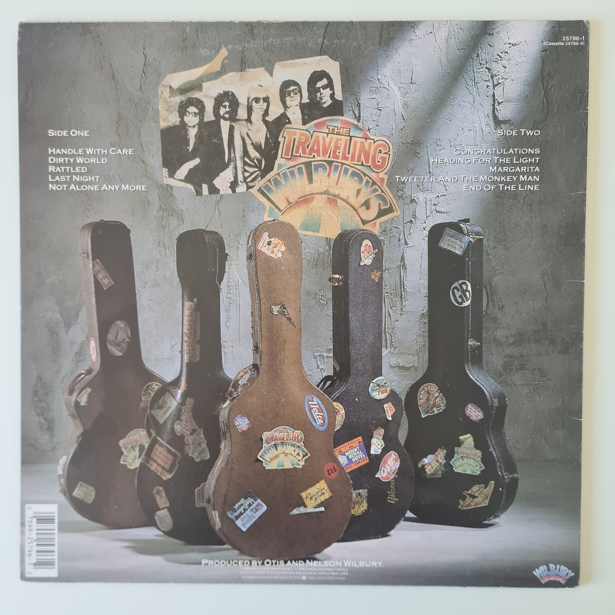 Traveling Wilburys – Volume 1 - 1988 (George Harrison, Tom Petty, Roy Orbison, Bob Dylan, Jeff Lynne) - Vinyl Record LP