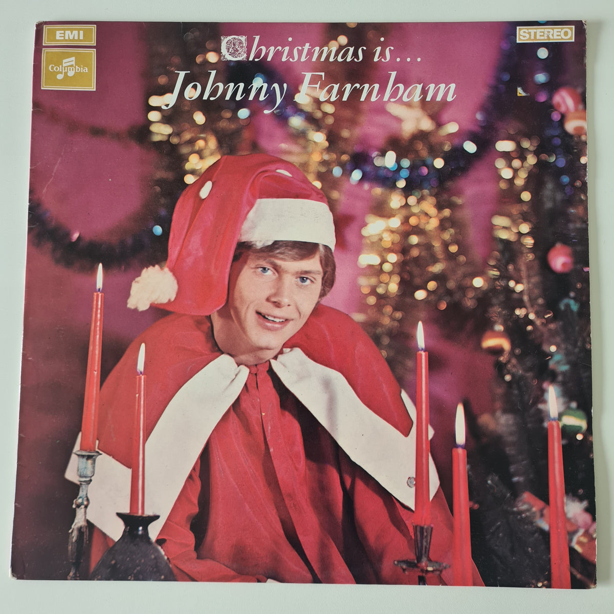 Johnny Farnham – Christmas Is... Johnny Farnham - 1970 - Vinyl Record LP by Sound Hound Records