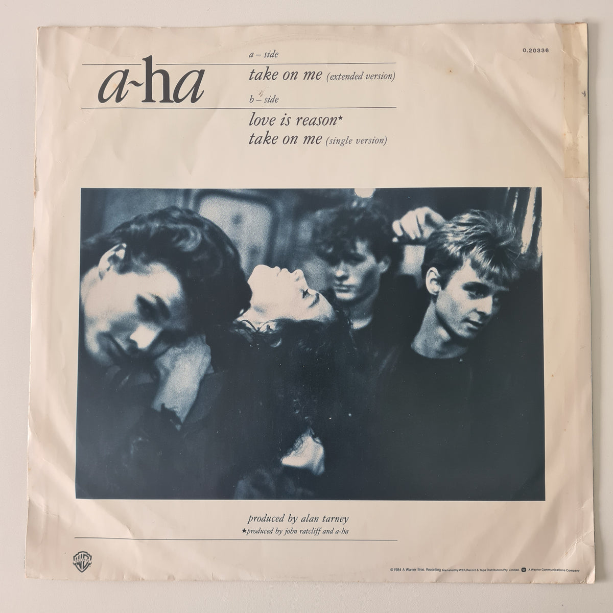 a-ha – Take On Me (Extended Version) - 1985 - Vinyl Record 12" Maxi Single