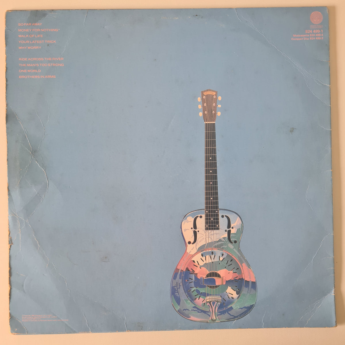 Dire Straits – Brothers In Arms - 1985 - Vinyl Record LP